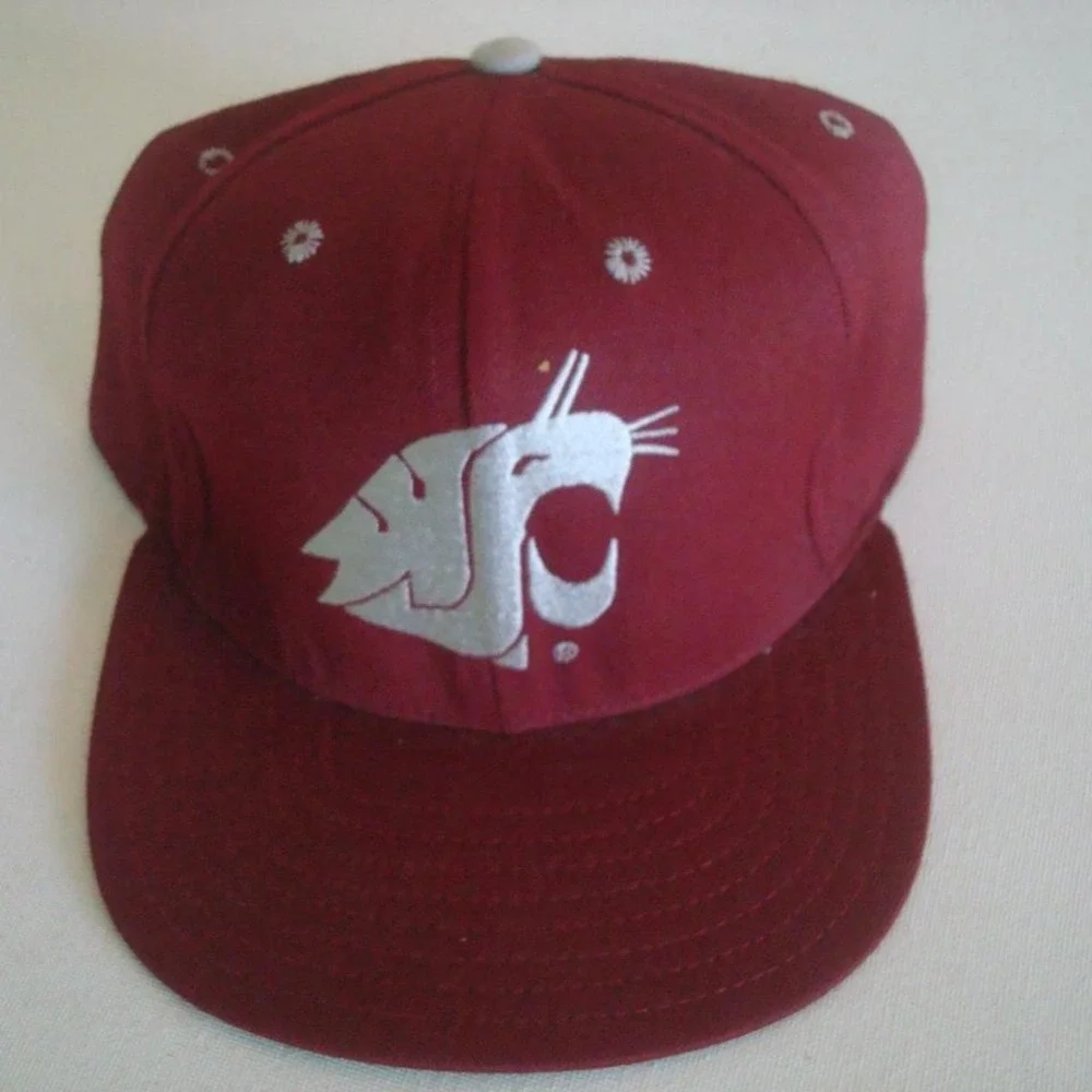 WASHINGTON STATE COUGARS 7 3/8 90S HAT CAP VINTAGE 00S Y2K J2‎